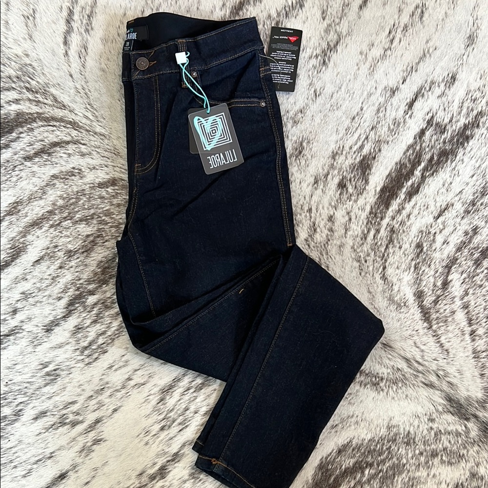 LuLaRoe Dark Blue Skinny Jeans